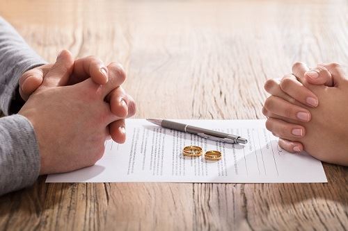 couple file for divorce in Florida